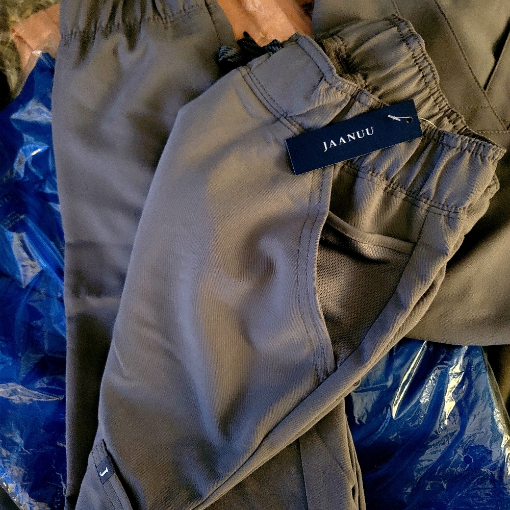 Only BLUSH AVAILABLE 3 pairs of New JAANUU scrubs